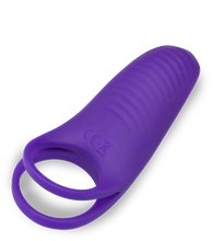 Charger l'image dans la galerie, Double anneau vibrant avec stimulateur de clitoris Bucci