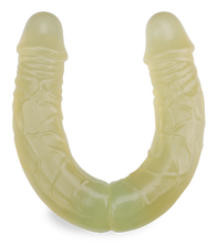 Charger l'image dans la galerie, Double gode crystal flexible 36,0cm