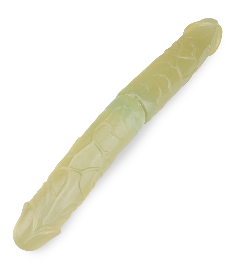 Double gode crystal flexible 36,0cm