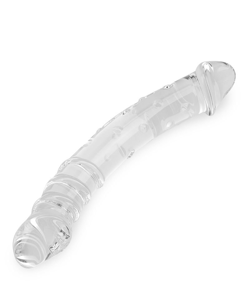 Double gode en verre Mirage