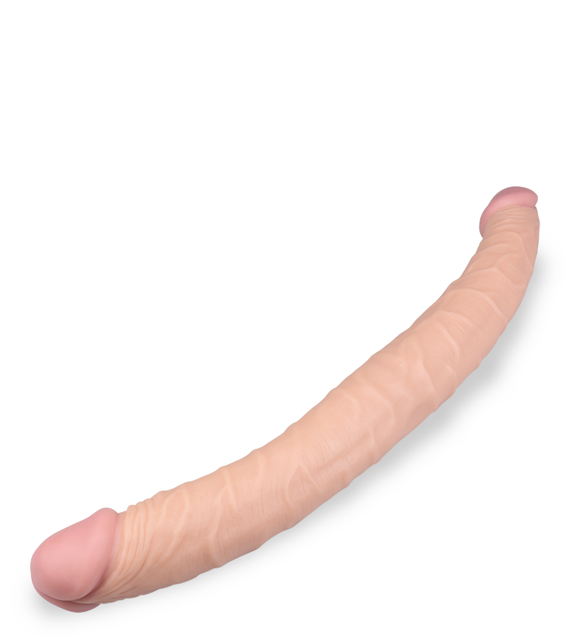 Double gode réaliste 2 diamètres