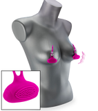 Duo de pinces à seins vibrantes silicone