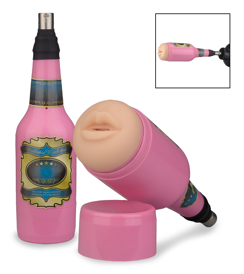 Embout masturbateur bouche pour fucking machine