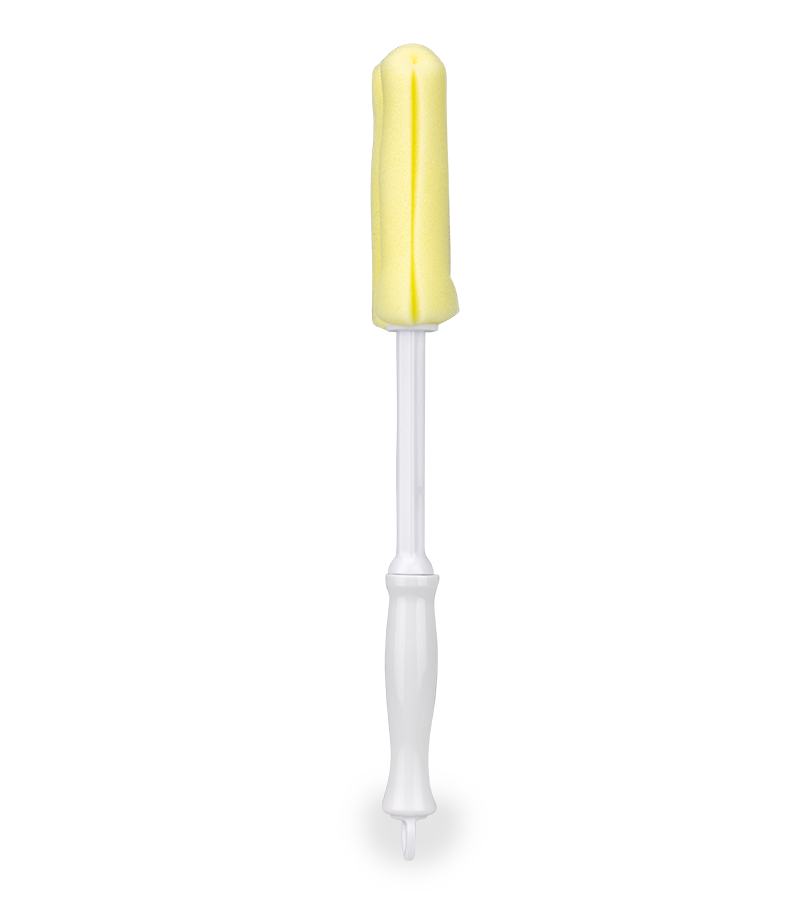 Éponge goupillon pour nettoyage de sextoy