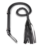 Fouet BDSM simili cuir 125,0cm