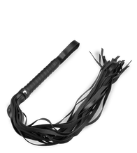 Charger l'image dans la galerie, Fouet martinet à lanières noir