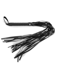 Charger l'image dans la galerie, Fouet martinet à lanières noir