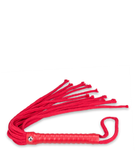 Charger l'image dans la galerie, Fouet martinet à lanières rouge