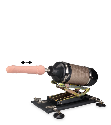 Fucking machine avec gode Tim