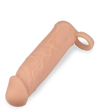 Charger l'image dans la galerie, Gaine pénis réaliste en silicone médical 18,0cm