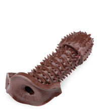 Charger l'image dans la galerie, Gaine pour pénis black double stimulation avec picots