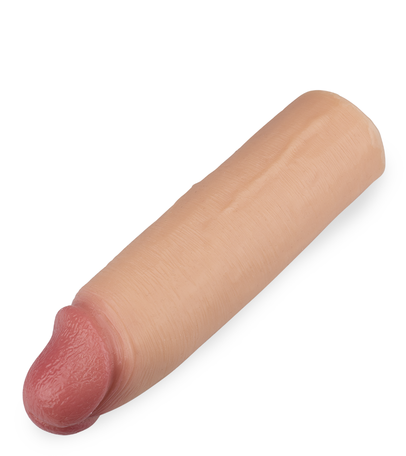 Gaine pour pénis réaliste silicone liquide