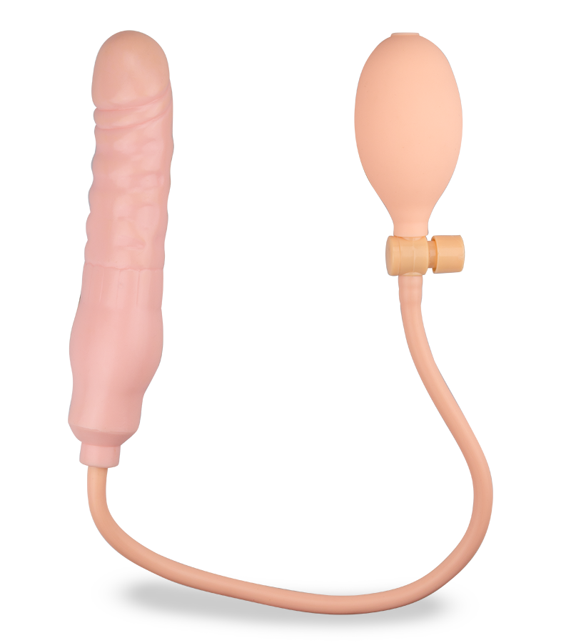 Gode anal à pompe gonflable