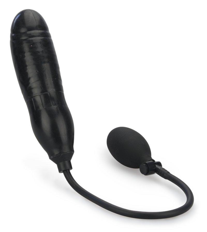 Gode anal à pompe gonflable