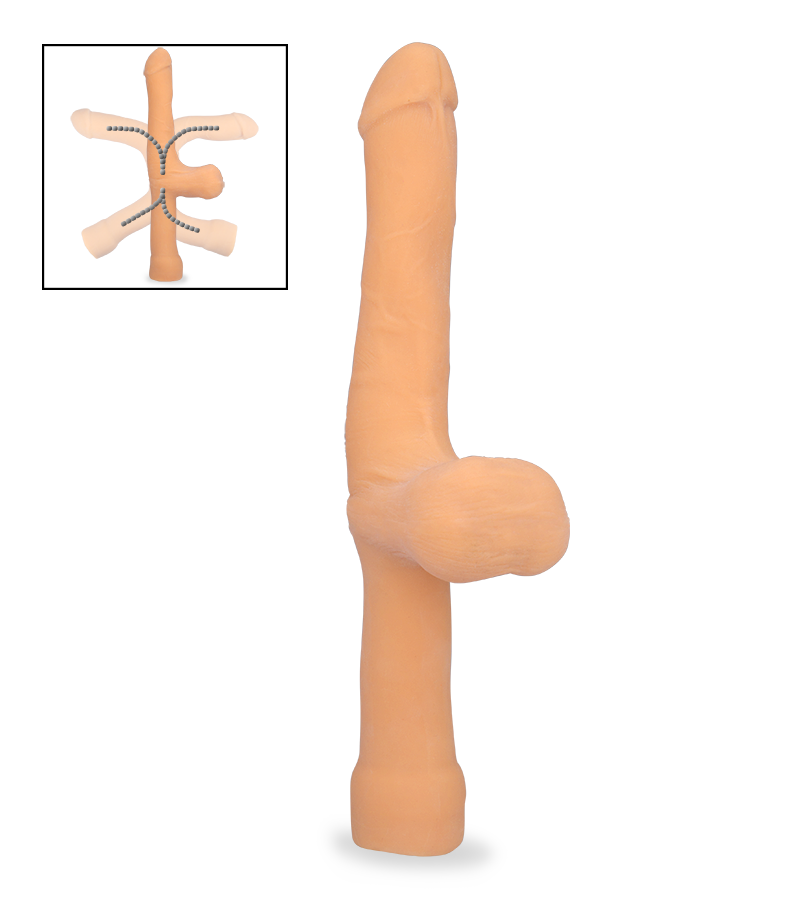 Gode articulé à manche Harry