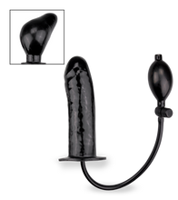 Charger l'image dans la galerie, Gode Black Gonflable à Pompe