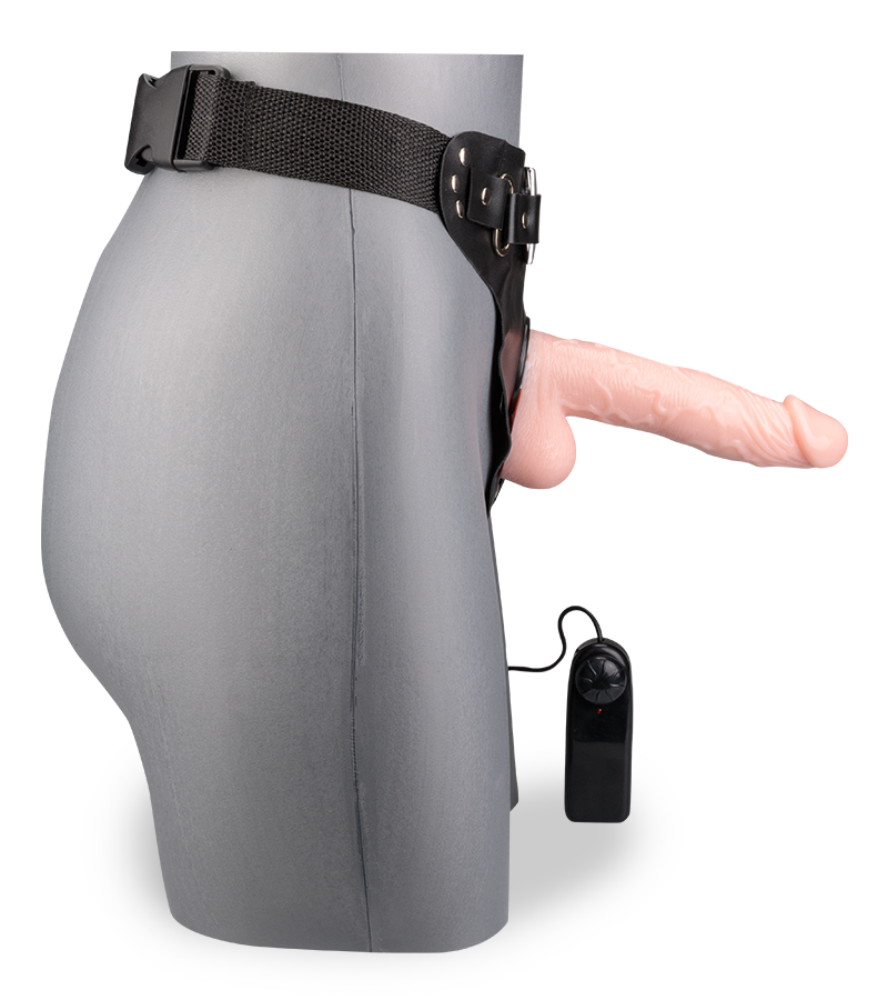 Gode ceinture amovible télécommandé