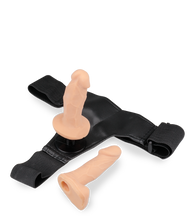 Charger l'image dans la galerie, Gode ceinture anal 2 mini godes interchangeables