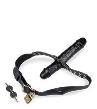 Charger l'image dans la galerie, Gode ceinture bâillon pénis black