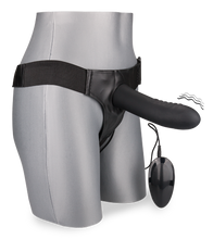 Charger l'image dans la galerie, Gode ceinture creux en silicone vibrant large