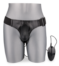 Charger l'image dans la galerie, Gode ceinture creux en silicone vibrant large