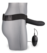 Charger l'image dans la galerie, Gode ceinture creux en silicone vibrant large