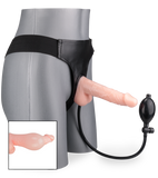 Gode ceinture gonflable à pompe