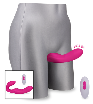Gode ceinture sans harnais télécommandé GirlBoss