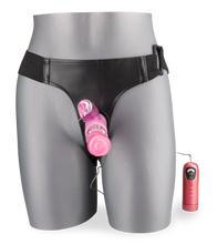 Charger l'image dans la galerie, Gode ceinture vibro rabbit base large