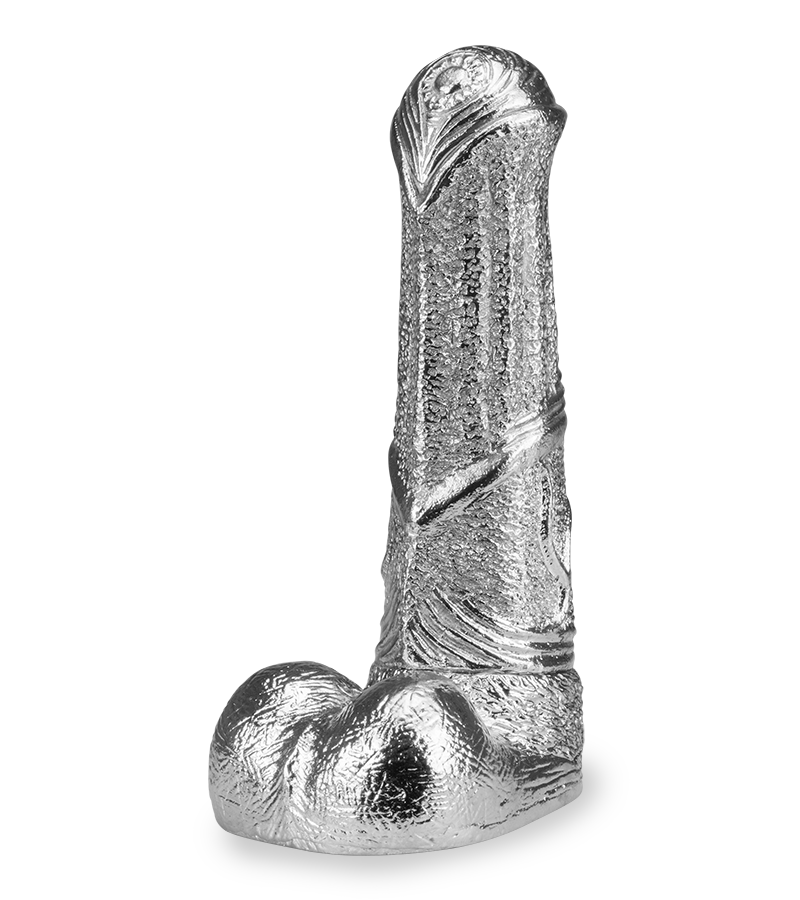 Gode cheval en métal Sauron