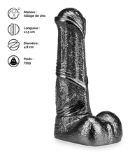 Charger l'image dans la galerie, Gode cheval en métal Sauron