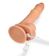 Charger l'image dans la galerie, Gode en silicone vibrant et massant Riccardo