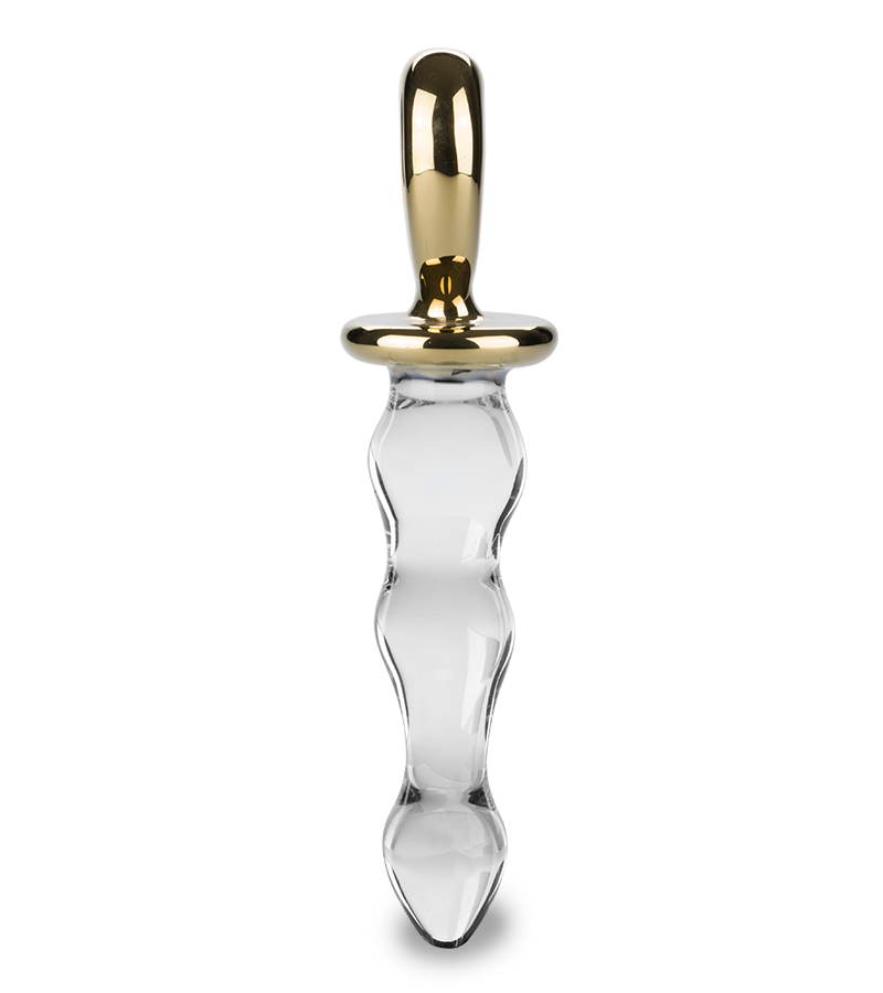 Gode en verre Golden Heart