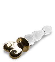 Charger l'image dans la galerie, Gode en verre Golden Heart