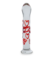Charger l'image dans la galerie, Gode en verre Heart Bubble