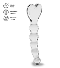 Charger l'image dans la galerie, Gode en verre Love Arrow