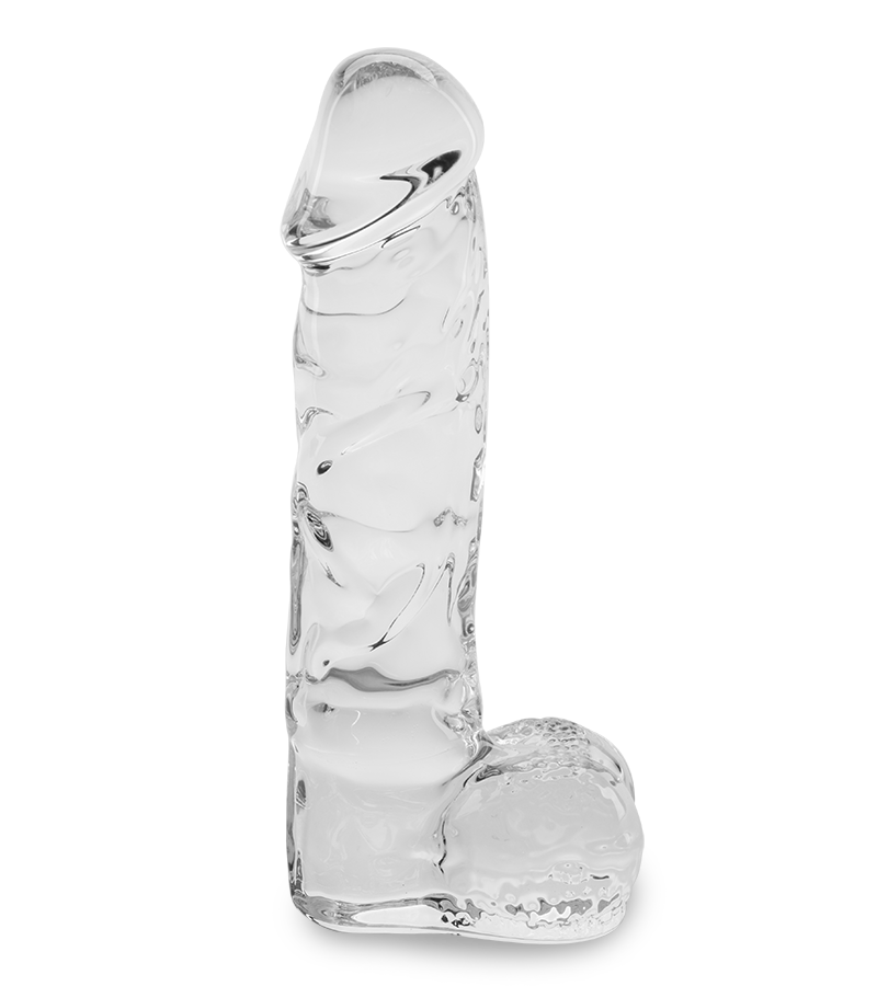 Gode en verre réaliste Leo