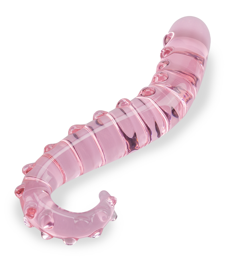 Gode en verre Tentacule de Pieuvre