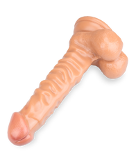 Charger l'image dans la galerie, Gode Harnais avec Long Gode Ventouse A Relief