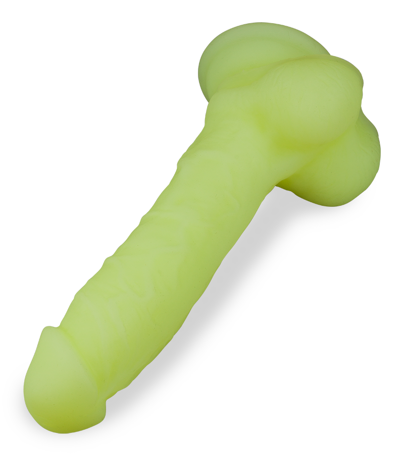 Gode phosphorescent à ventouse Osvald