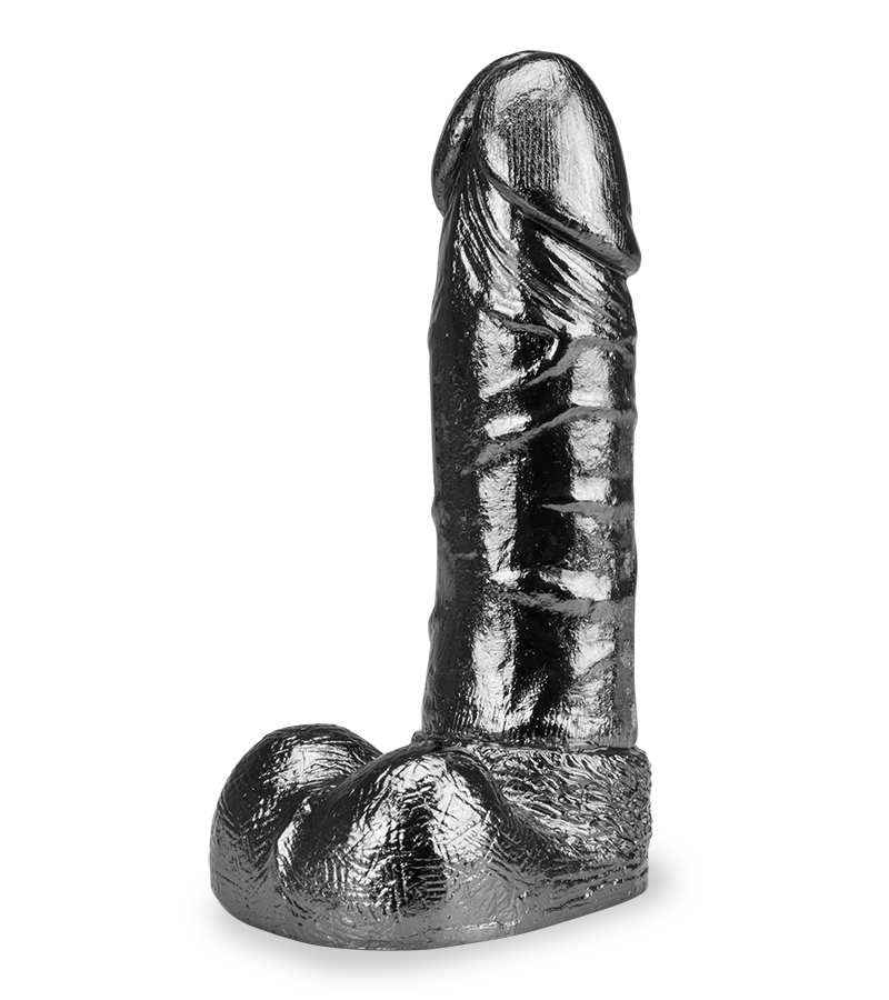 Gode réaliste en métal Rocky