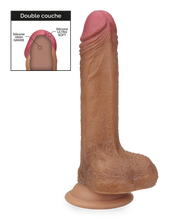 Charger l'image dans la galerie, Gode ultra-réaliste silicone liquide double couche