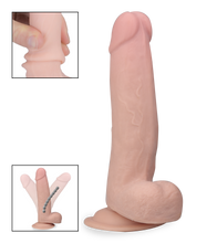 Charger l'image dans la galerie, Gode ventouse articulé Real Skin 21,0cm