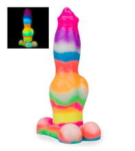 Charger l'image dans la galerie, Gode ventouse chien Berger Allemand phosphorescent