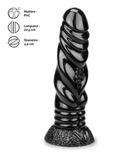 Charger l'image dans la galerie, Gode ventouse dragon 20,5cm