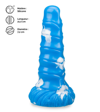Charger l'image dans la galerie, Gode ventouse dragon 21,0cm
