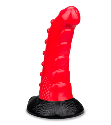 Gode ventouse dragon courbé 23,5cm