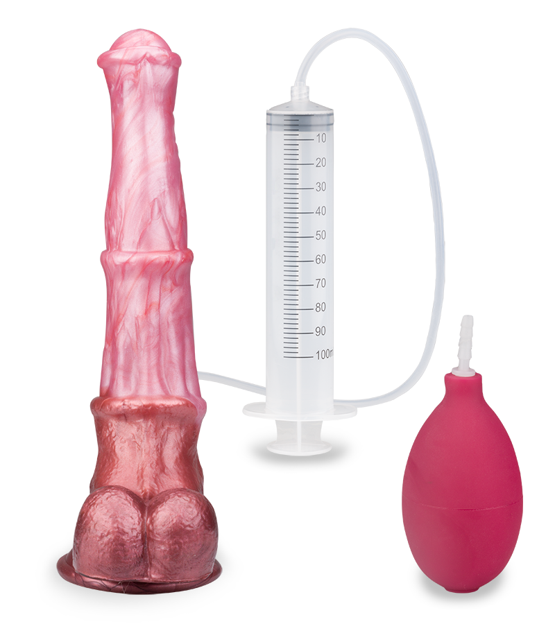 Gode ventouse éjaculateur cheval 22,0cm