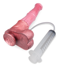 Charger l'image dans la galerie, Gode ventouse éjaculateur cheval 32,0cm