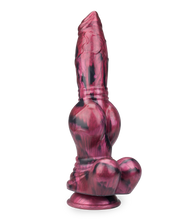 Charger l'image dans la galerie, Gode ventouse en silicone chien
